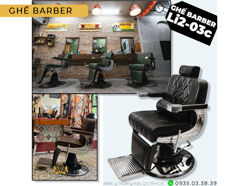 ghế barber Li2-03c