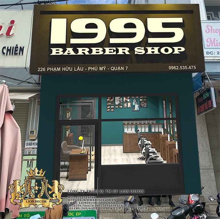 Lion Decor – Ghế Barber Cao Cấp | Ghế Cắt Tóc Nam – Nội Thất Barber Chuyên Nghiệp