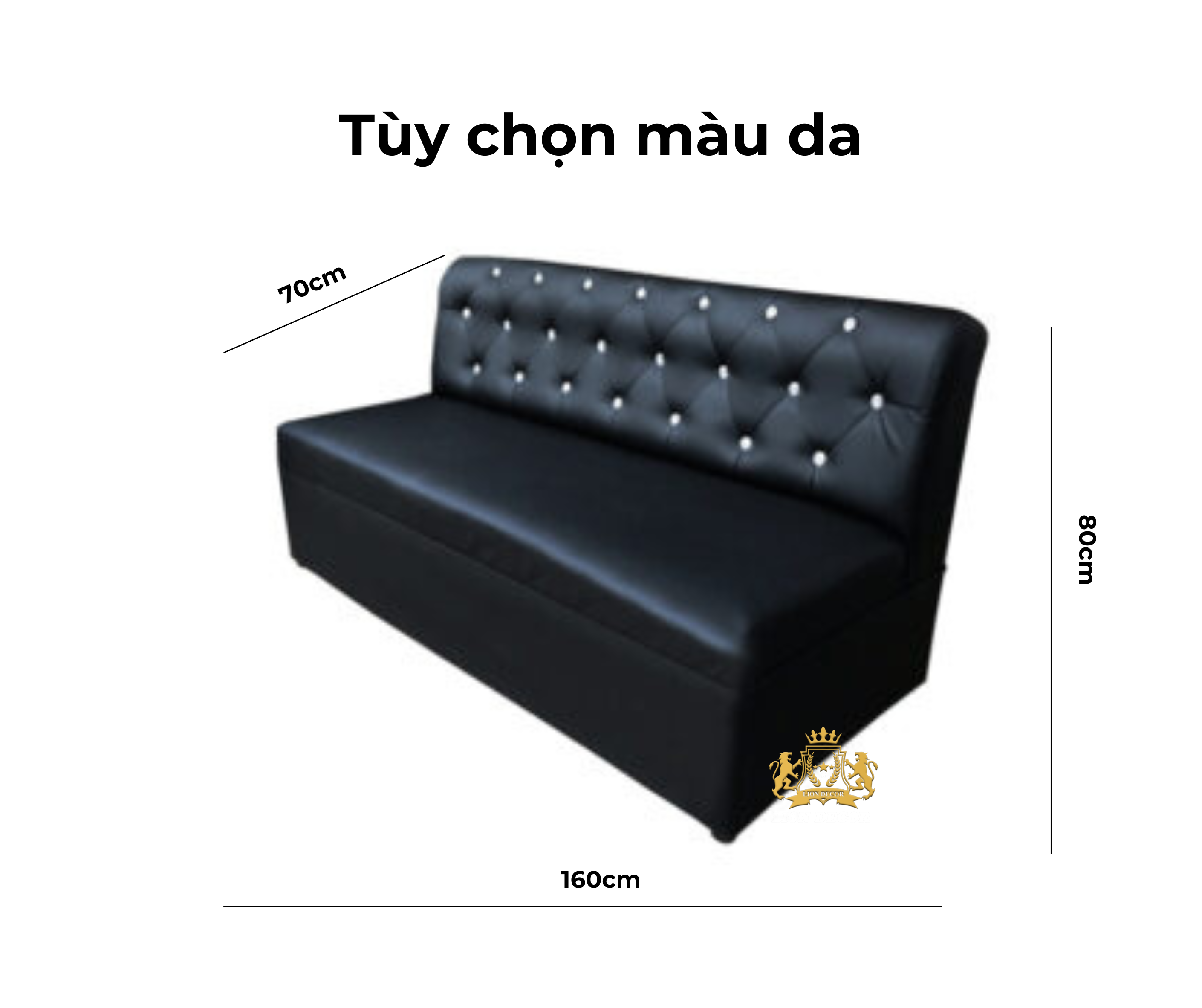 Kích thước ghế sofa barber Li7-06