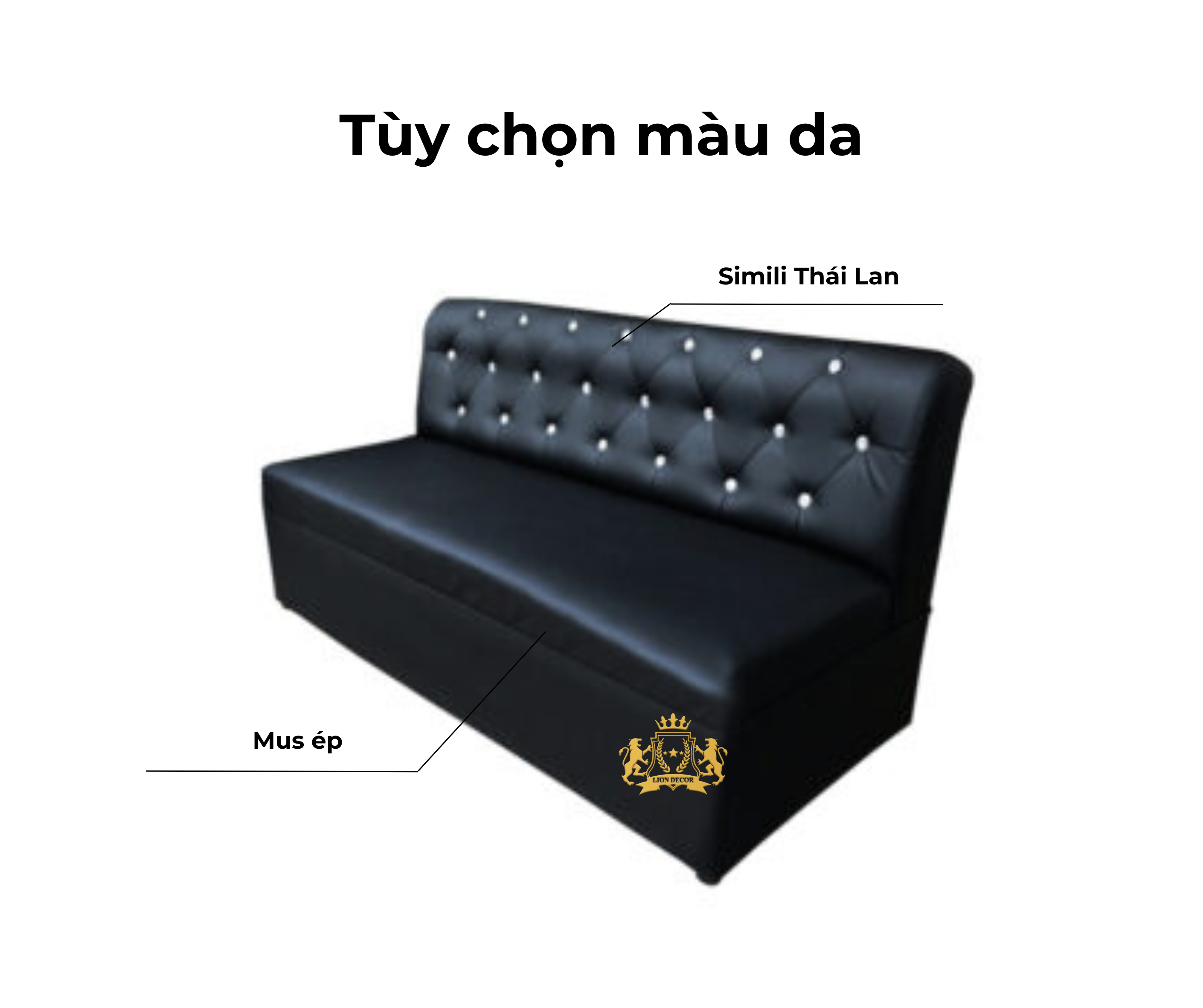 Mô tả ghế sofa barber Li7-06