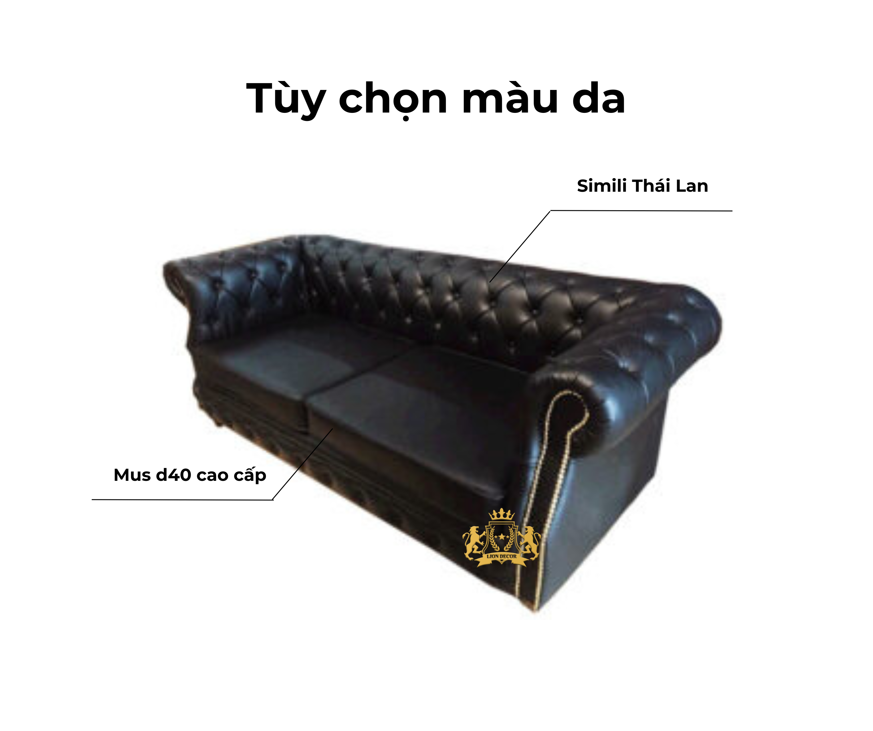 Mô tả ghế sofa barber Li7-08