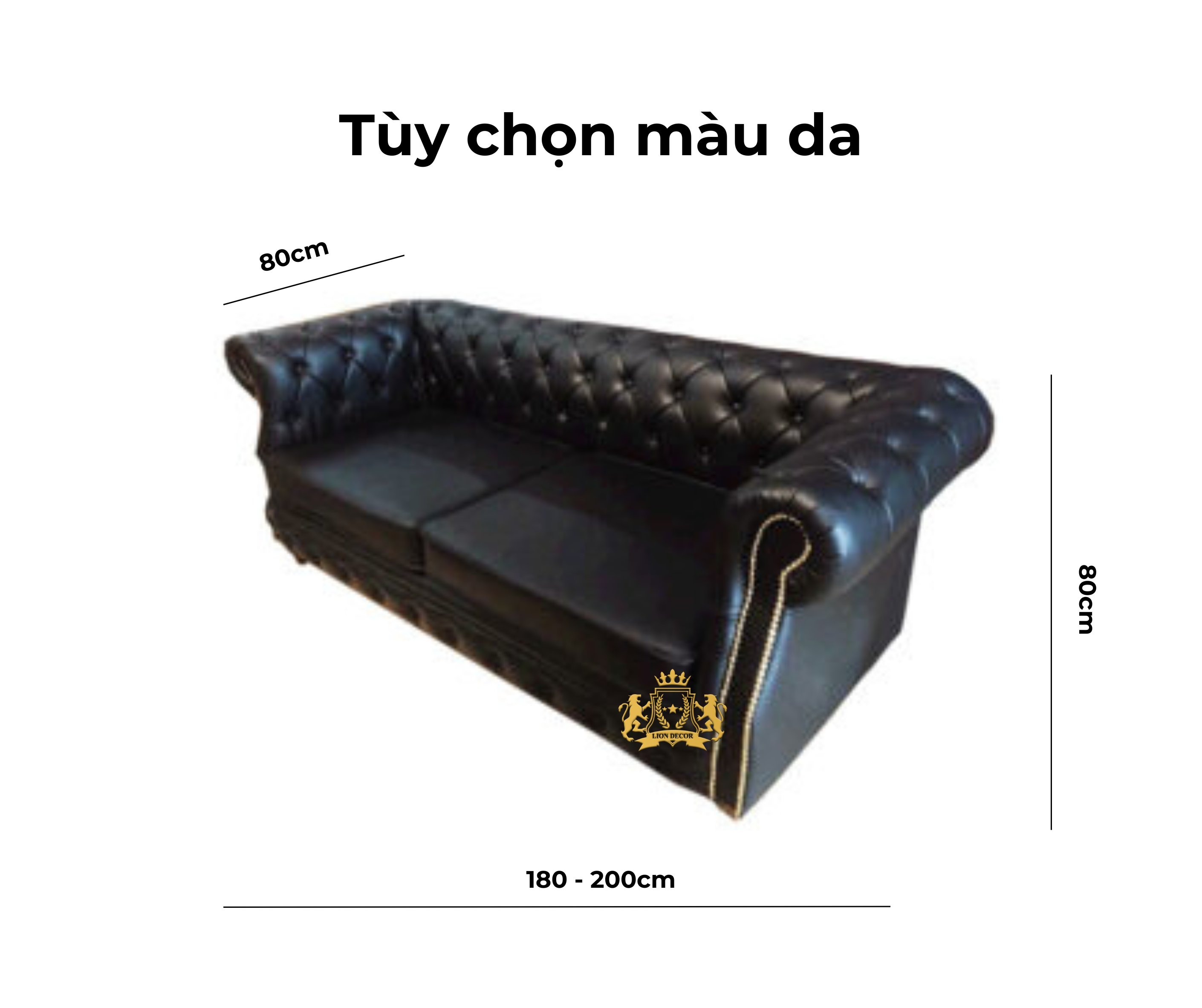 Kích thước ghế sofa barber Li7-08