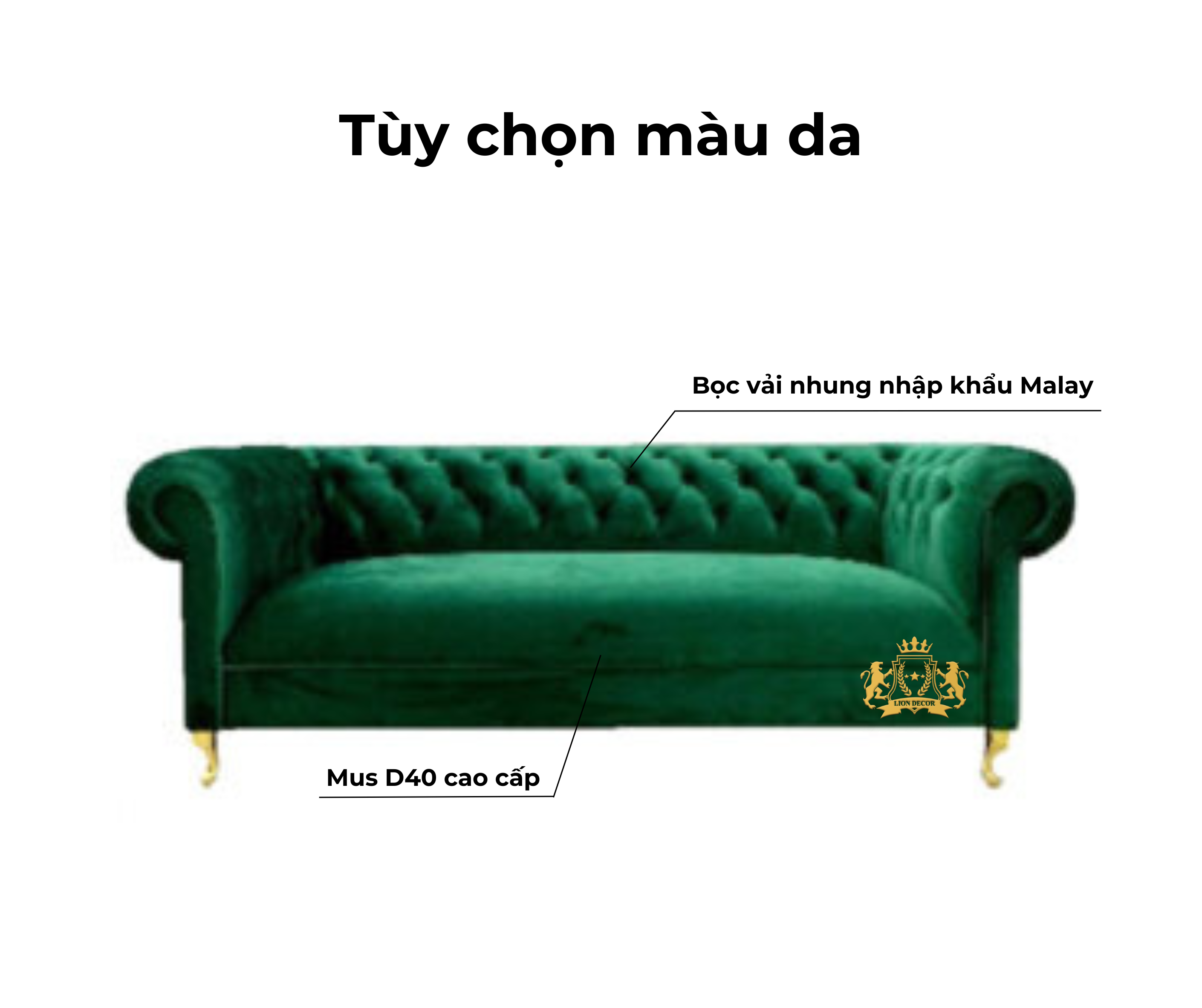 Mô tả ghế sofa barber Li7-10