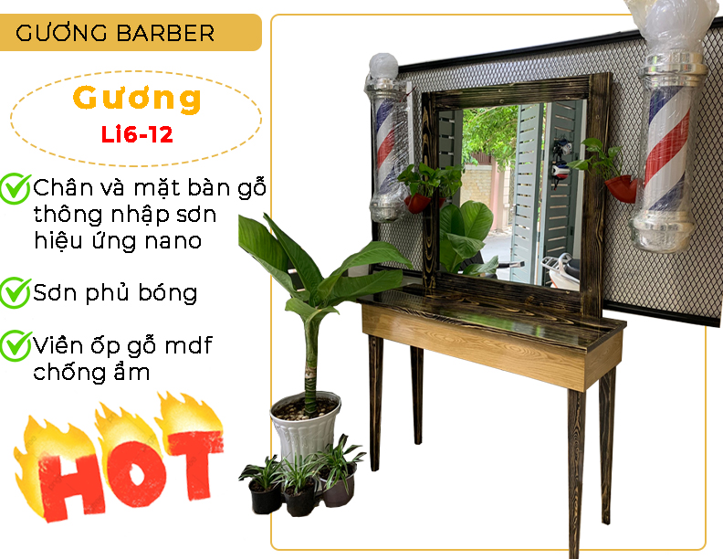 Lion Decor – Ghế Barber Cao Cấp | Ghế Cắt Tóc Nam – Nội Thất Barber Chuyên Nghiệp