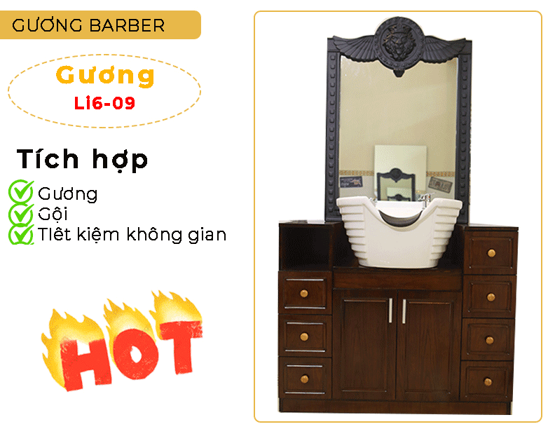 Lion Decor – Ghế Barber Cao Cấp | Ghế Cắt Tóc Nam – Nội Thất Barber Chuyên Nghiệp