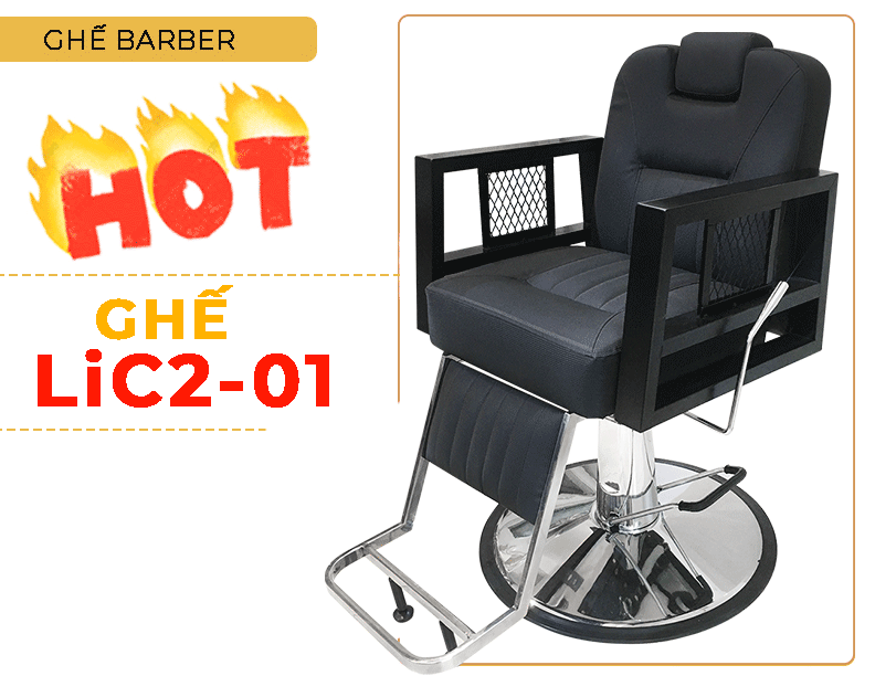 Lion Decor – Ghế Barber Cao Cấp | Ghế Cắt Tóc Nam – Nội Thất Barber Chuyên Nghiệp