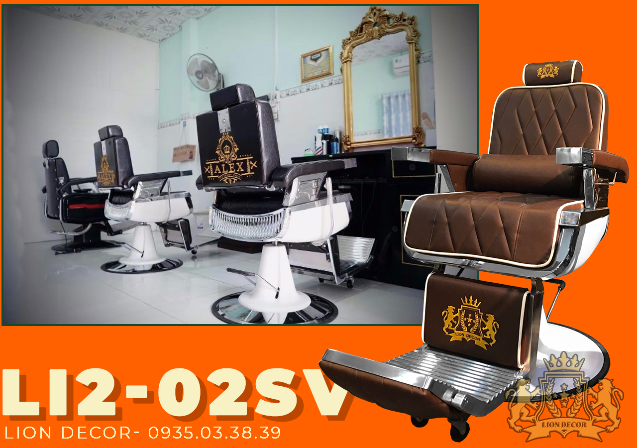 Lion Decor – Ghế Barber Cao Cấp | Ghế Cắt Tóc Nam – Nội Thất Barber Chuyên Nghiệp