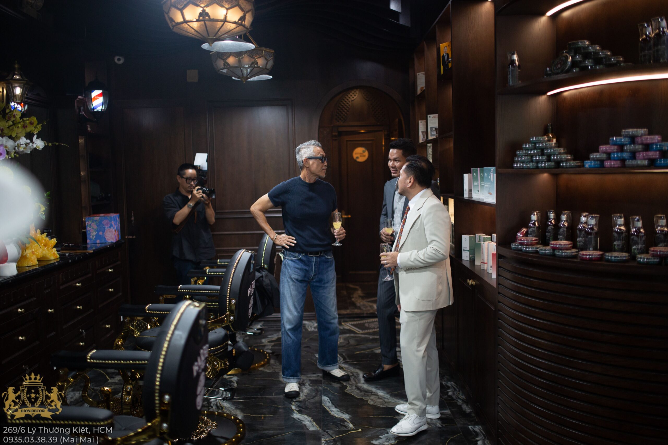 Lion Decor – Ghế Barber Cao Cấp | Ghế Cắt Tóc Nam – Nội Thất Barber Chuyên Nghiệp