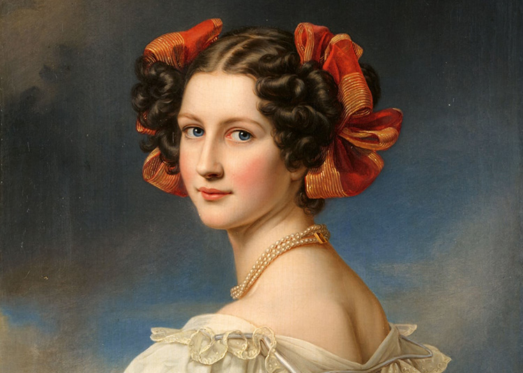 “Nàng Auguste Strobl” của Stieler – Người phụ nữ đẹp nhất châu Âu thế kỷ 19