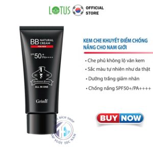 review grinif natural bb cream for men min