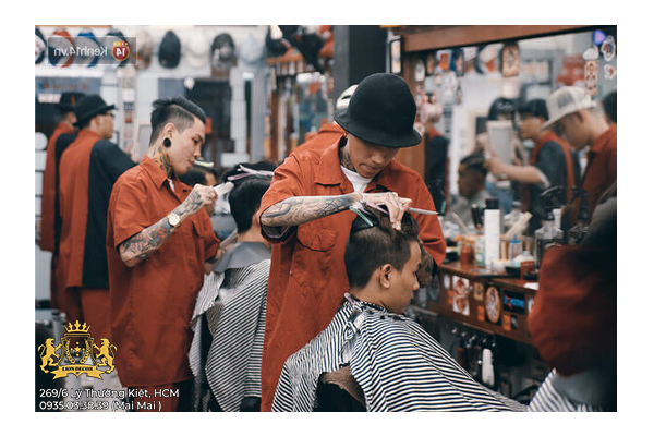 Lion Decor – Ghế Barber Cao Cấp | Ghế Cắt Tóc Nam – Nội Thất Barber Chuyên Nghiệp