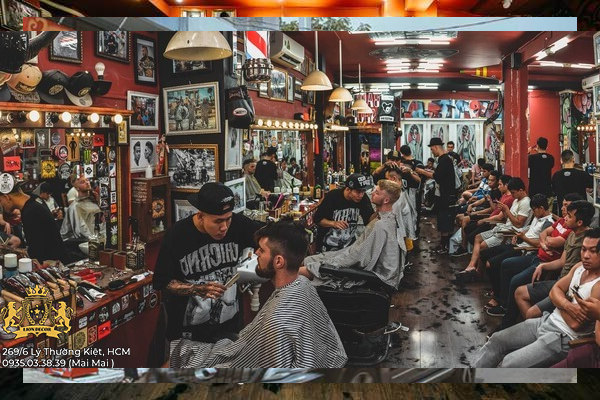Lion Decor – Ghế Barber Cao Cấp | Ghế Cắt Tóc Nam – Nội Thất Barber Chuyên Nghiệp