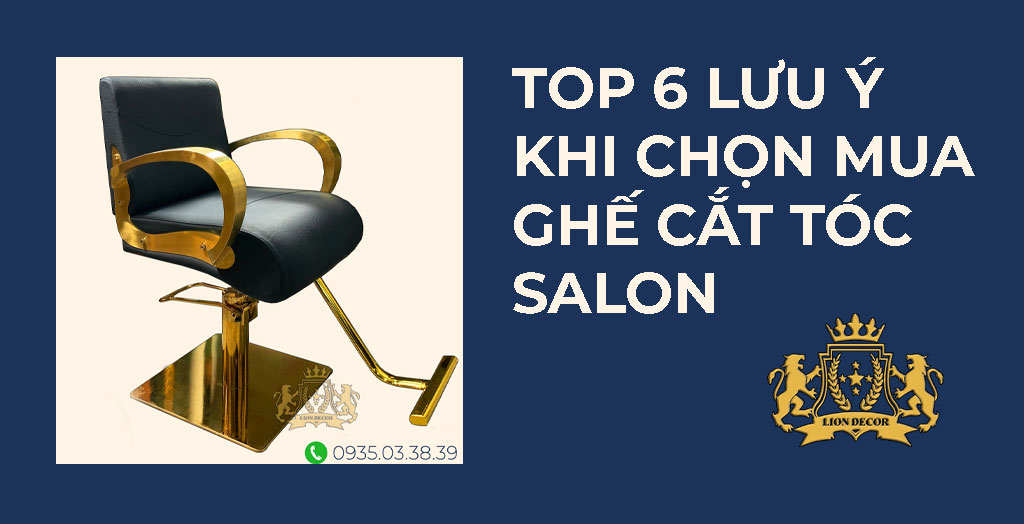 Lion Decor – Ghế Barber Cao Cấp | Ghế Cắt Tóc Nam – Nội Thất Barber Chuyên Nghiệp