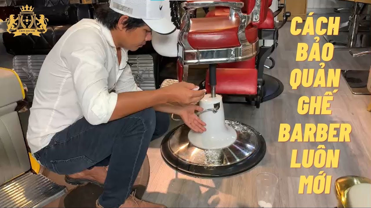 Lion Decor – Ghế Barber Cao Cấp | Ghế Cắt Tóc Nam – Nội Thất Barber Chuyên Nghiệp