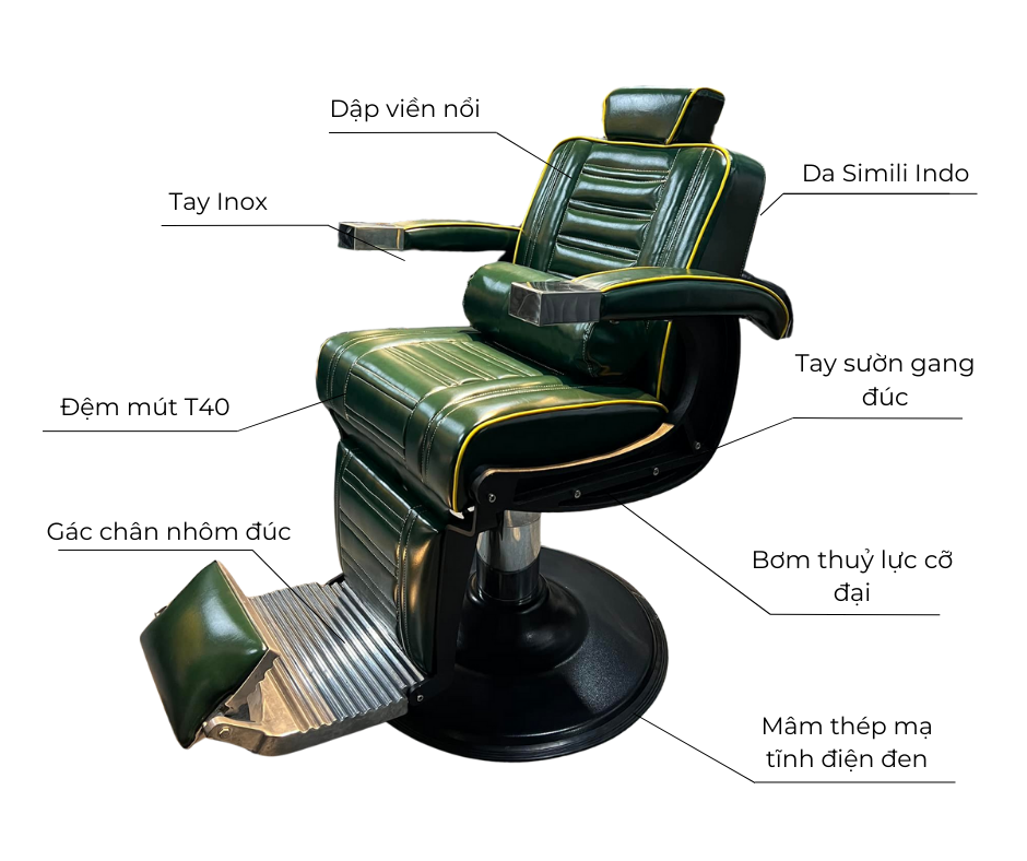 Ghế Barber HRC New