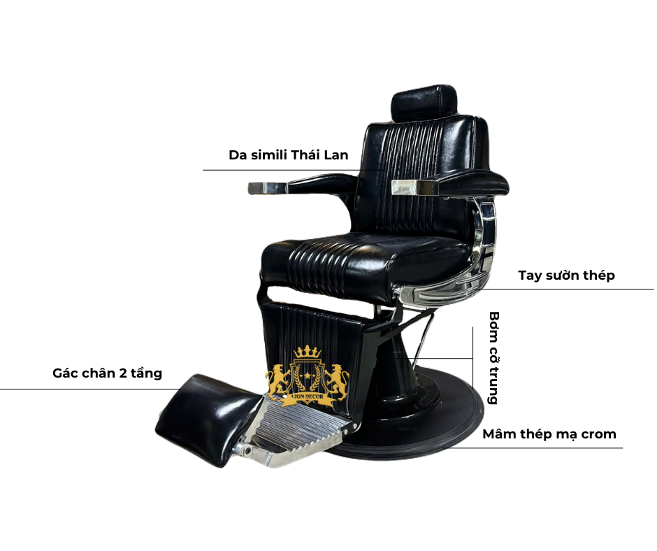 Mô tả ghế barber Apollo RFB