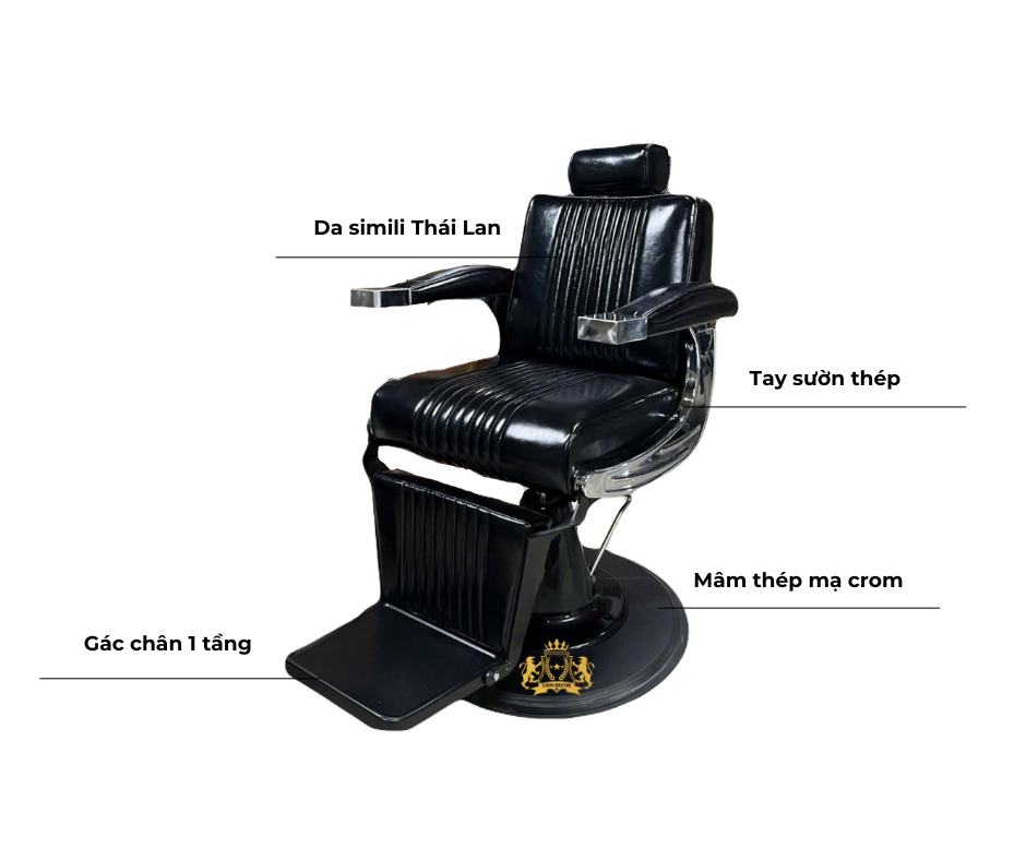 Mô tả ghế barber Apollo RF1