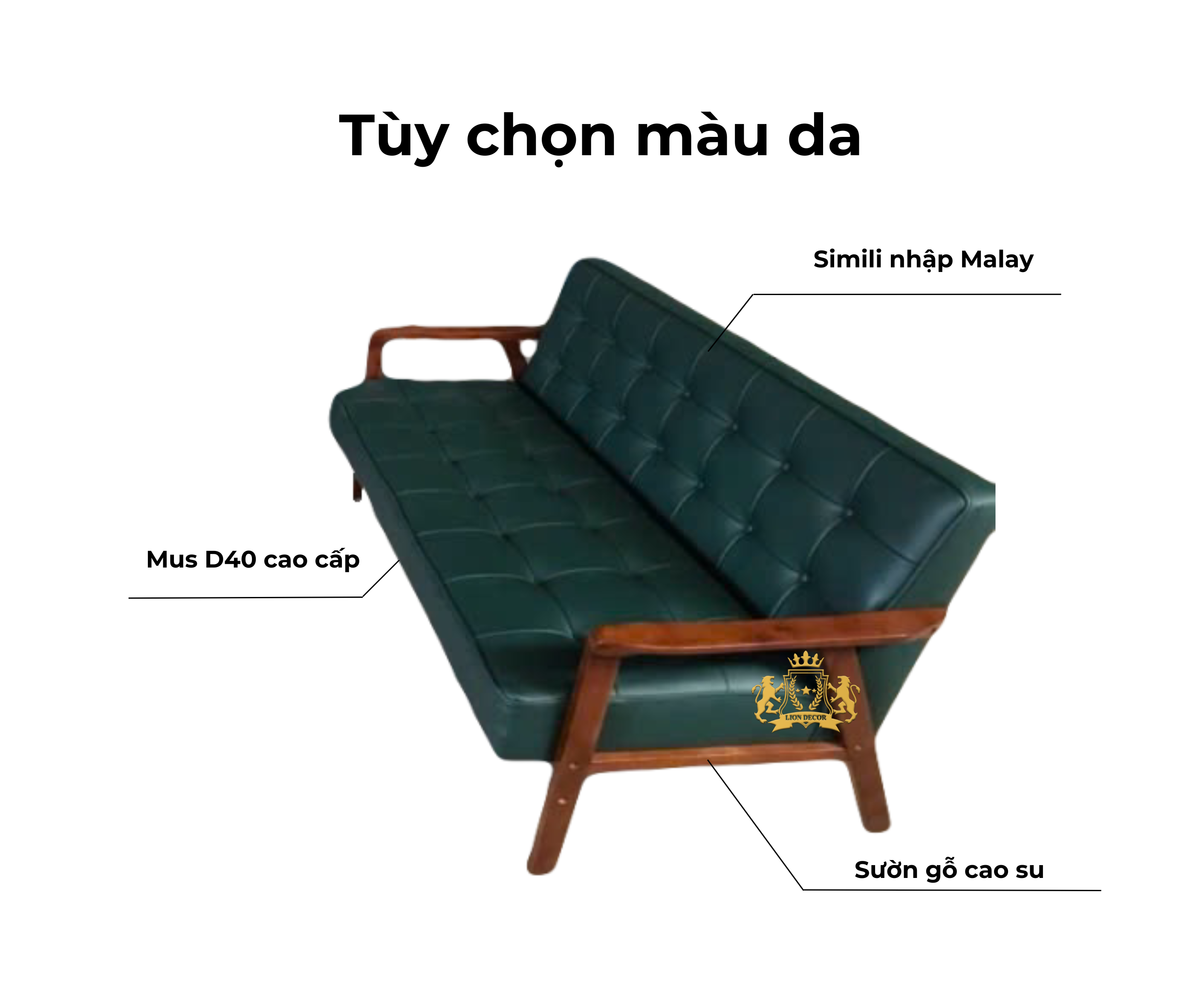 Mô tả ghế sofa barber Li7-12