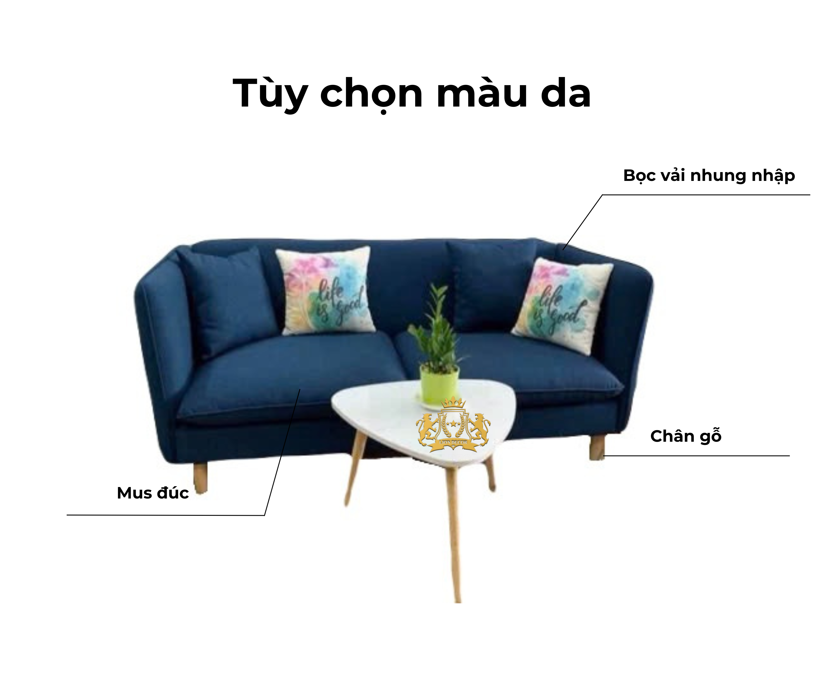 Mô tả ghế sofa barber L7-20