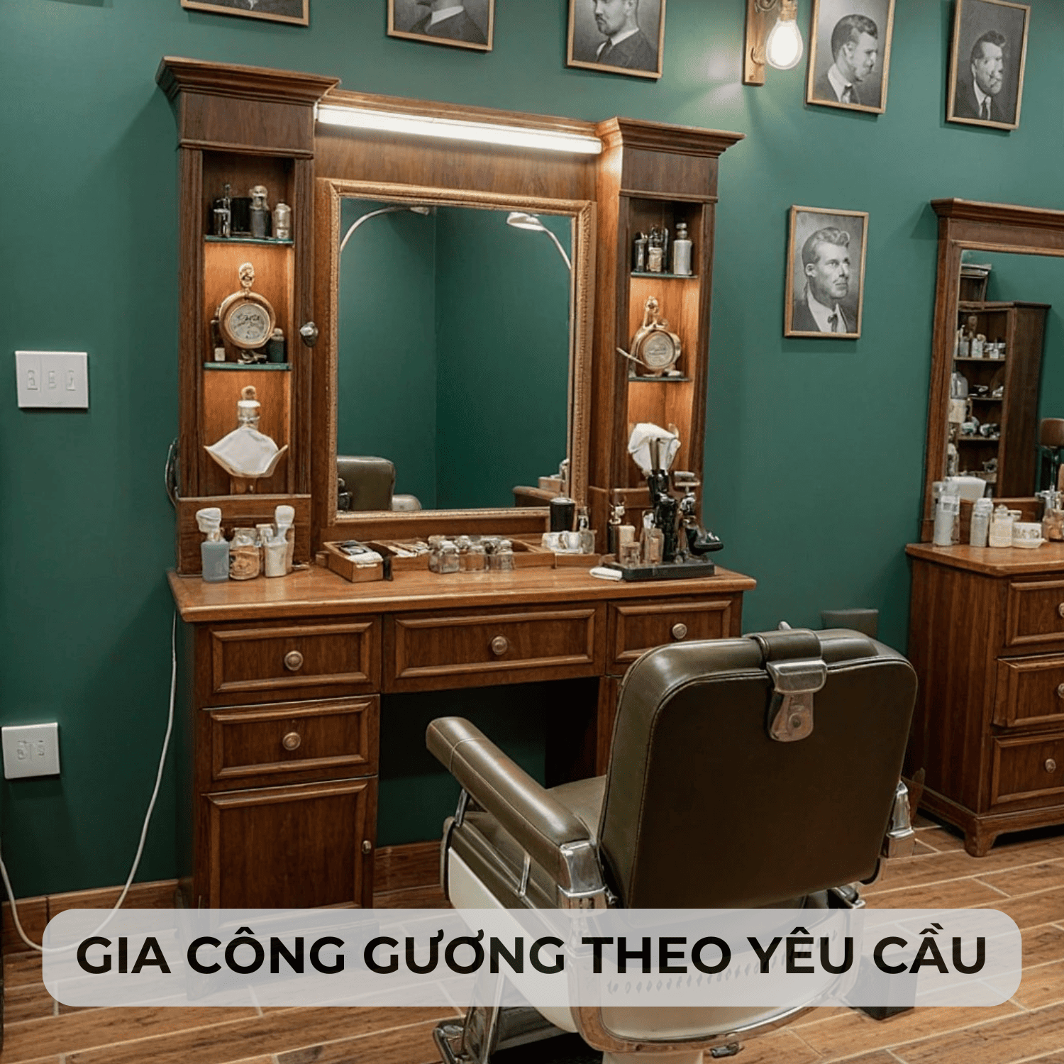 Gương Barber GB-09 1 Gương Barber GB-09