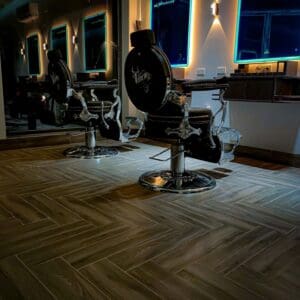 thiet ke barber lion decor 48