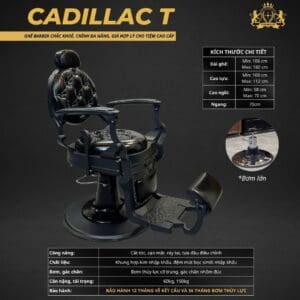 Ghế Barber Cadillac bản thường