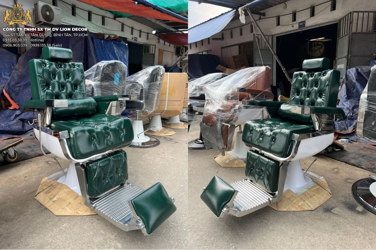 Ghế Barber Hiện Đại: Thiết Kế Tối Ưu Trải Nghiệm