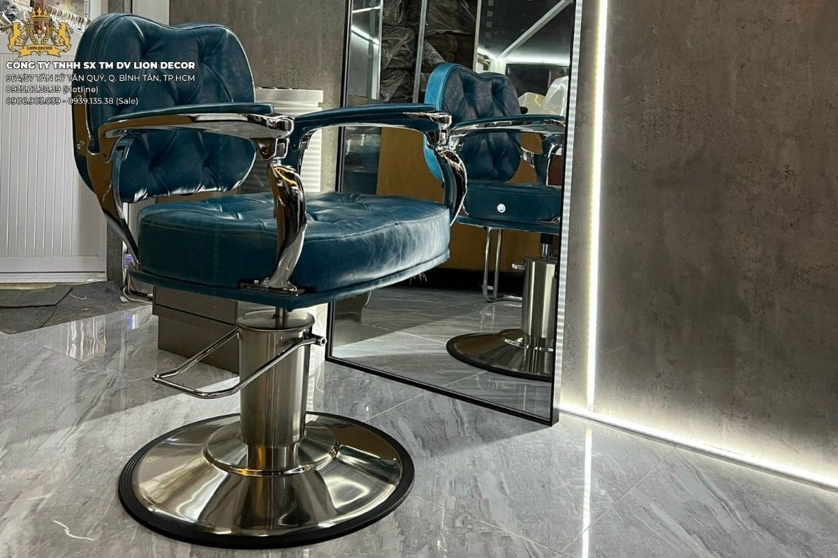 Ghế Hairsalon Chân Thủy Lực: Điều Chỉnh Linh Hoạt