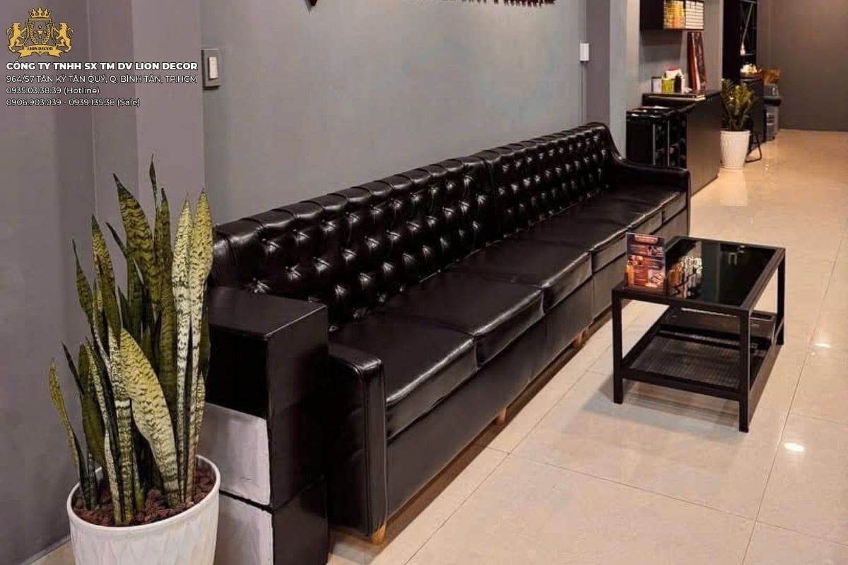 Ghế Sofa Băng Chờ Tiệm Nail: Thiết Kế Thông Minh & Tinh Tế