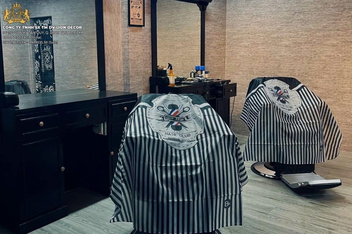 Lý Do Chọn Lion Decor Thiết Kế Decor Barber Shop Lâm Đồng