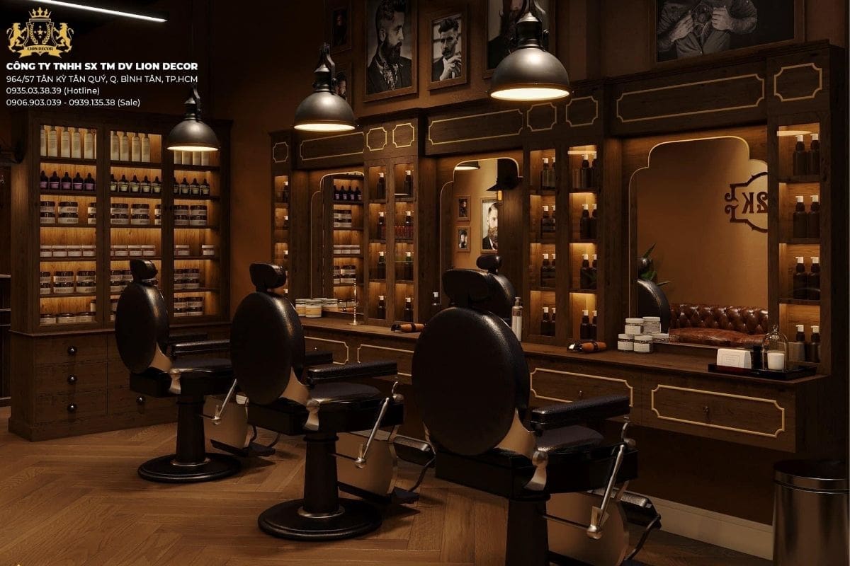 Decor Barber Shop Quảng Nam – Không gian hiện đại và tiết kiệm chi phí