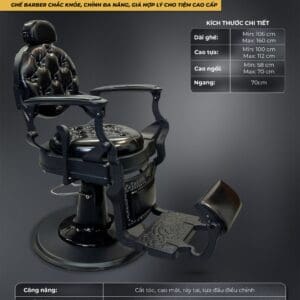 Ghế Barber Cadillac bản thường