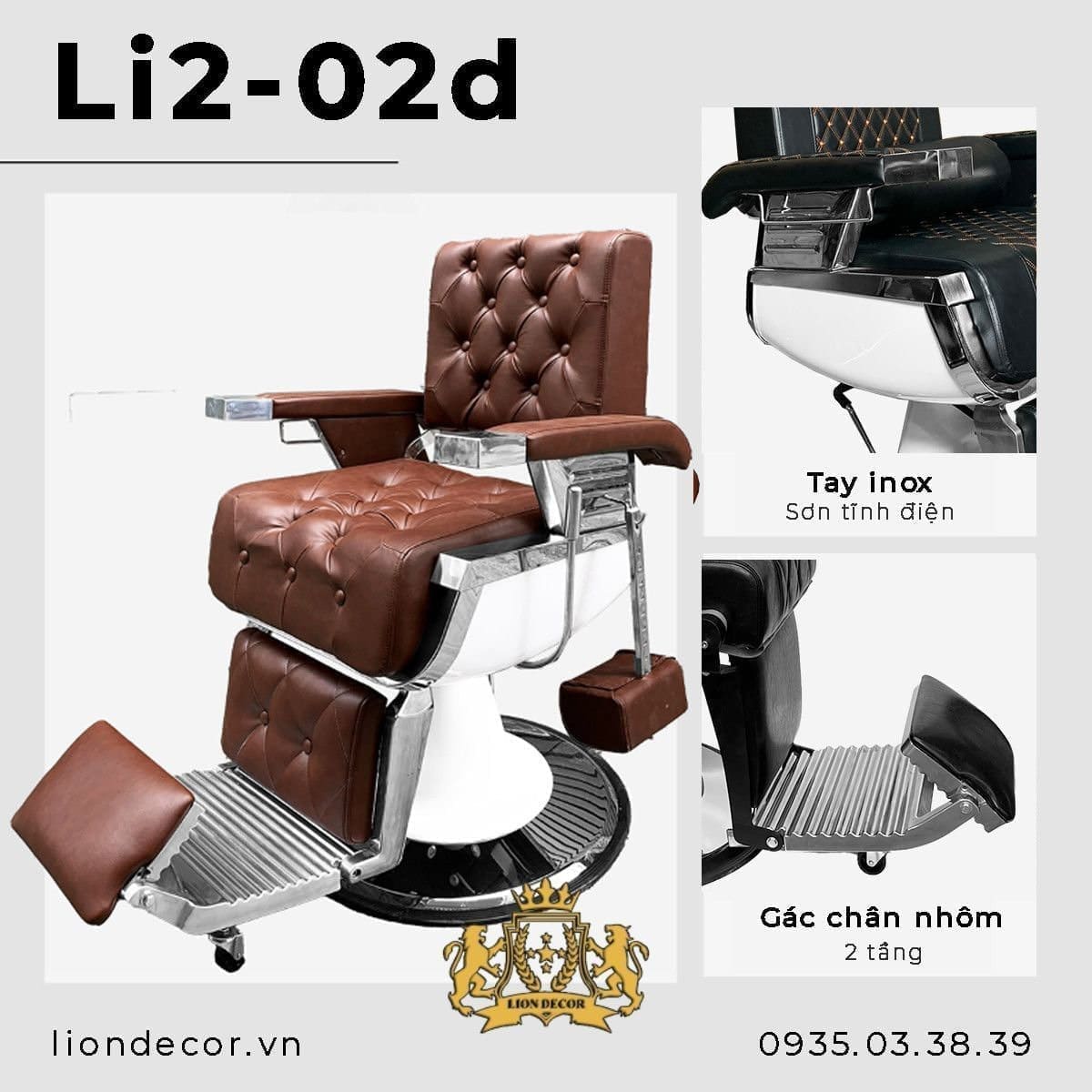 Ghế Barber Alexander LI2-02D 1 ghe-cat-toc-