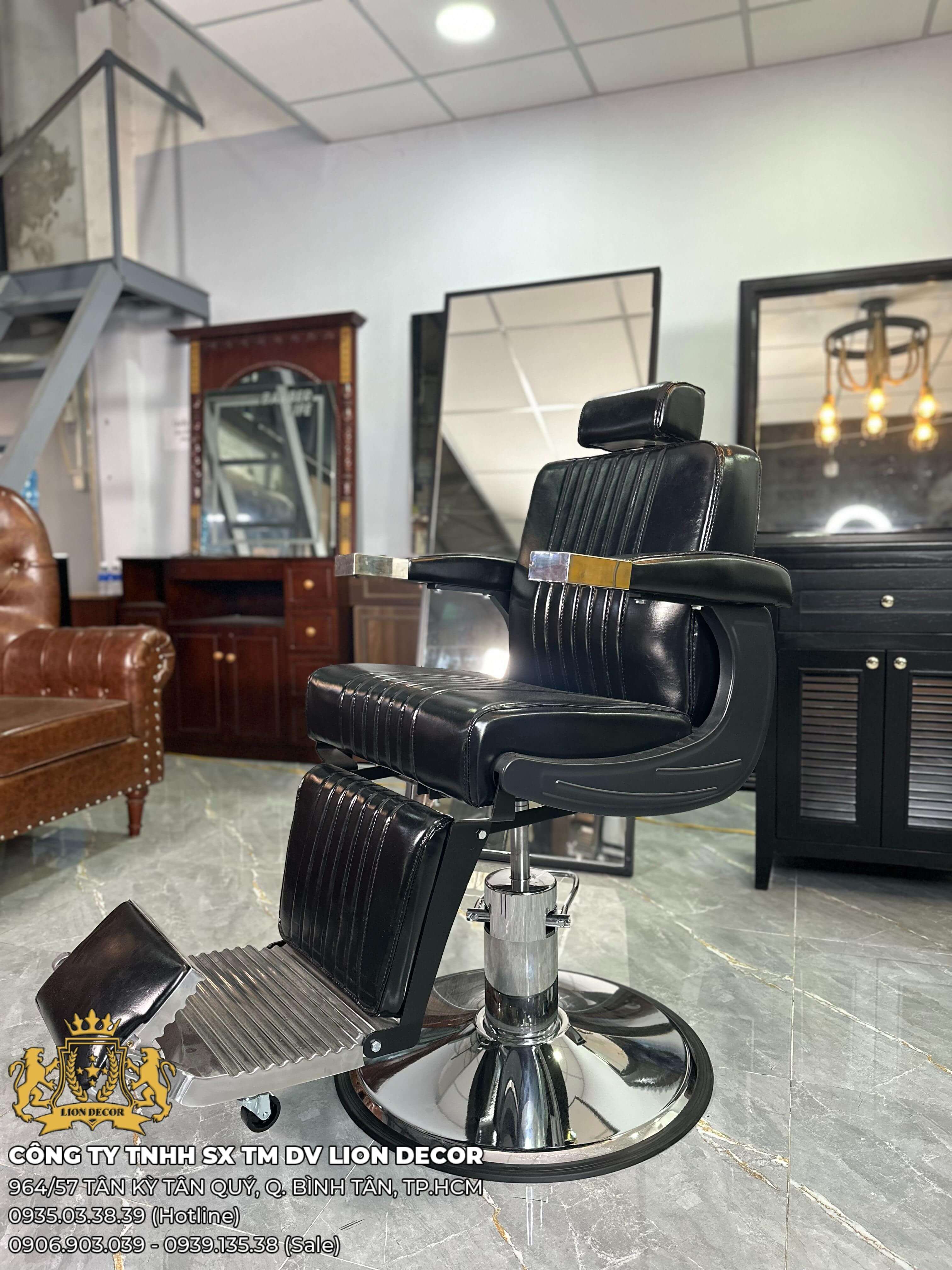 Ghế Barber Apollo B 3 Ghế Barber Apollo B - Ảnh 3