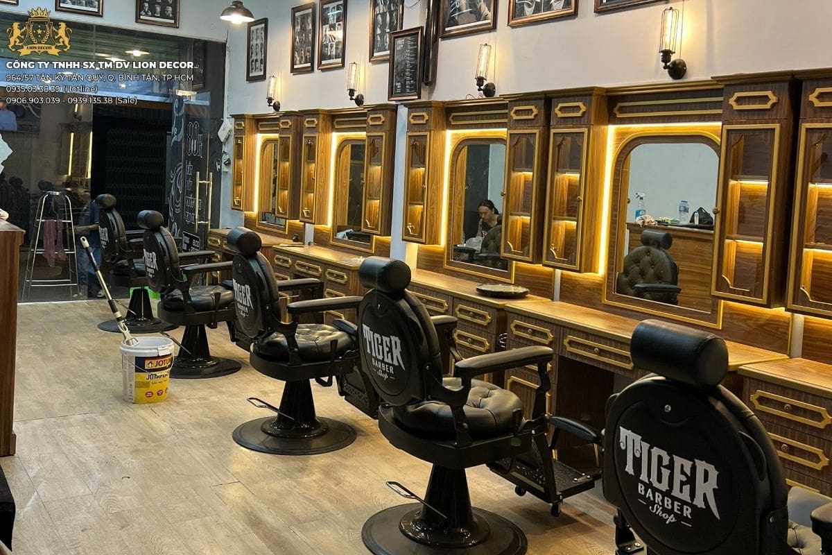 Thiết Kế Barber 4 Giải pháp thiết kế barber shop nhỏ tối ưu không gian