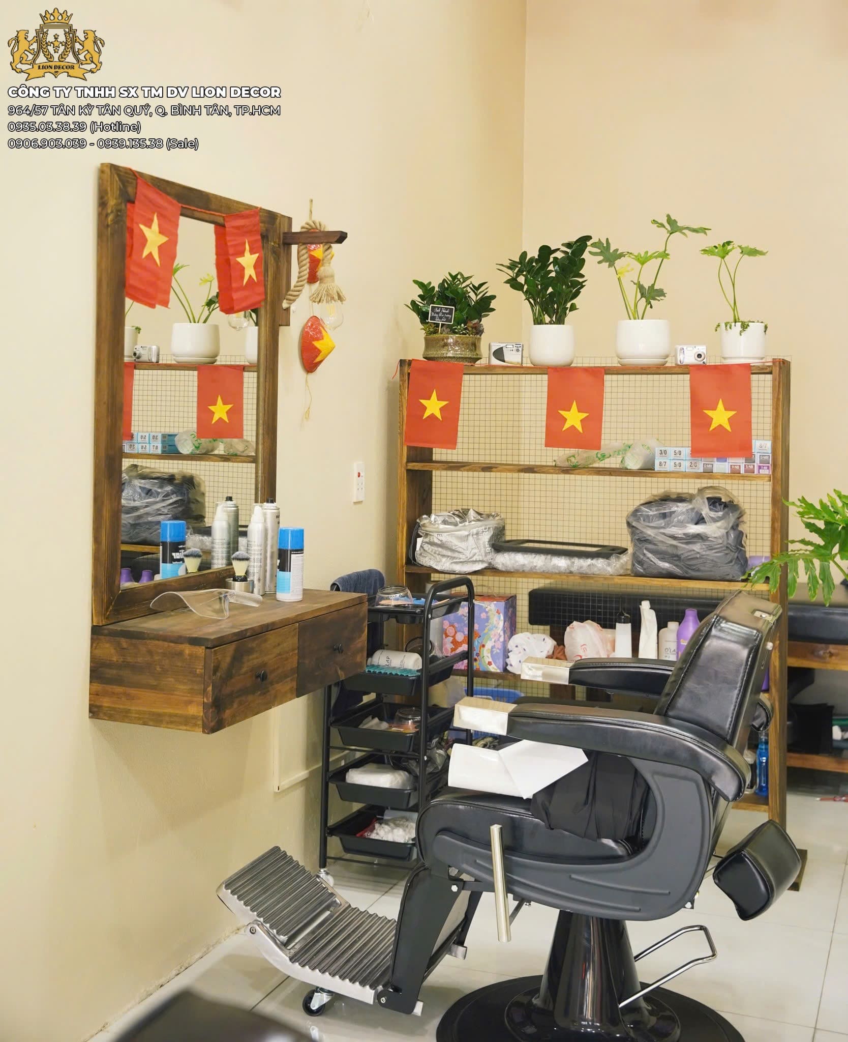 ghế salon tóc 