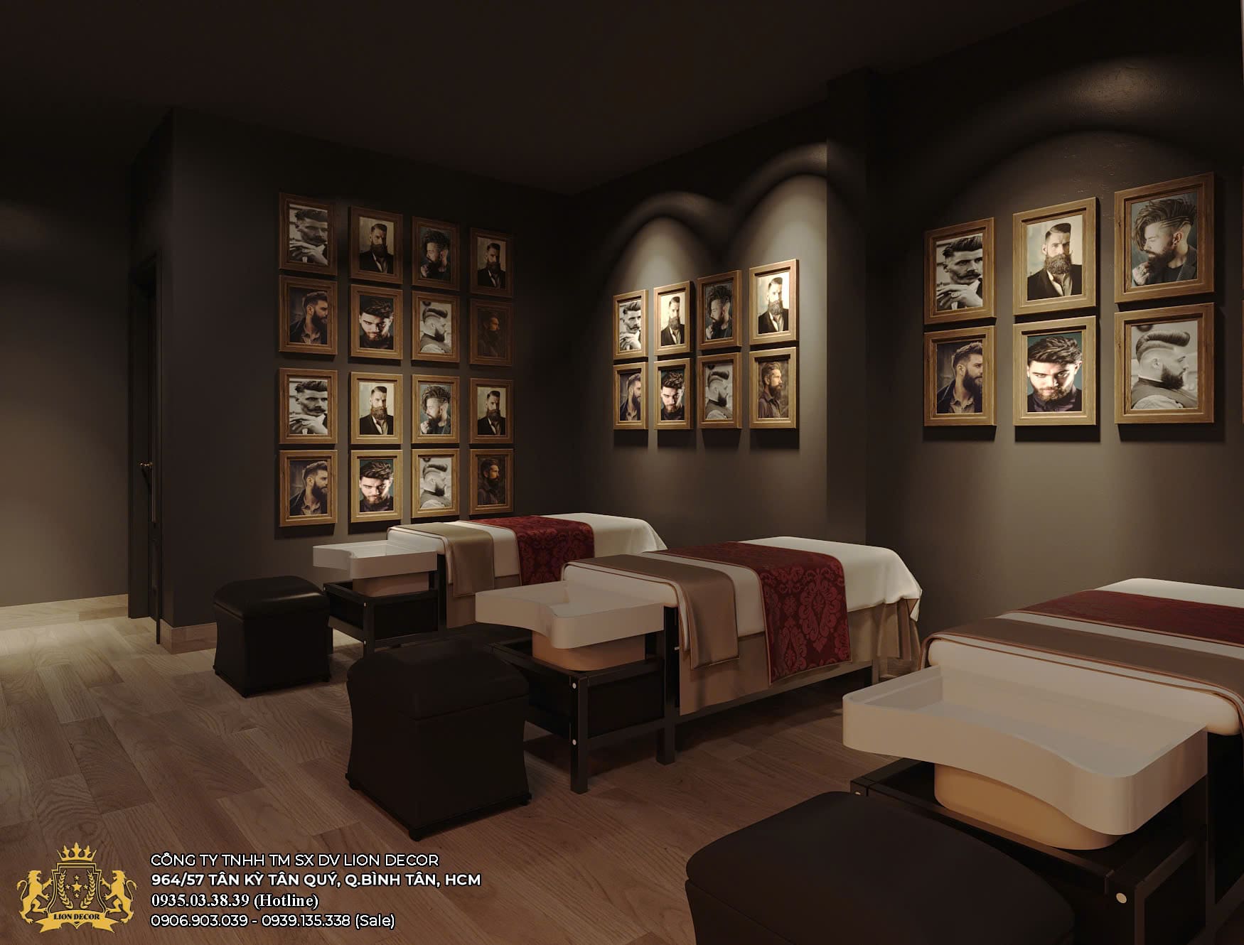 Giường Gội Đầu Salon