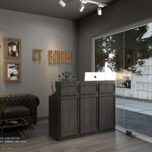 ghế chờ salon tóc