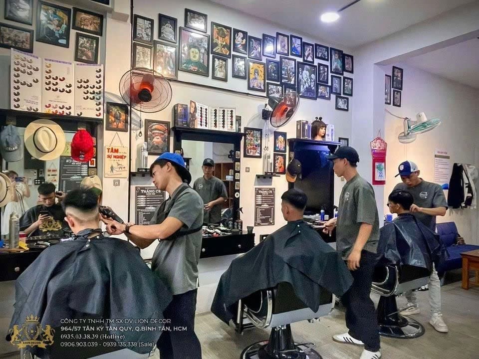 Gương Đèn Barber