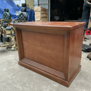 Alternative view of Quầy Thu Ngân Gỗ Melamine – Thiết Kế Theo Yêu Cầu