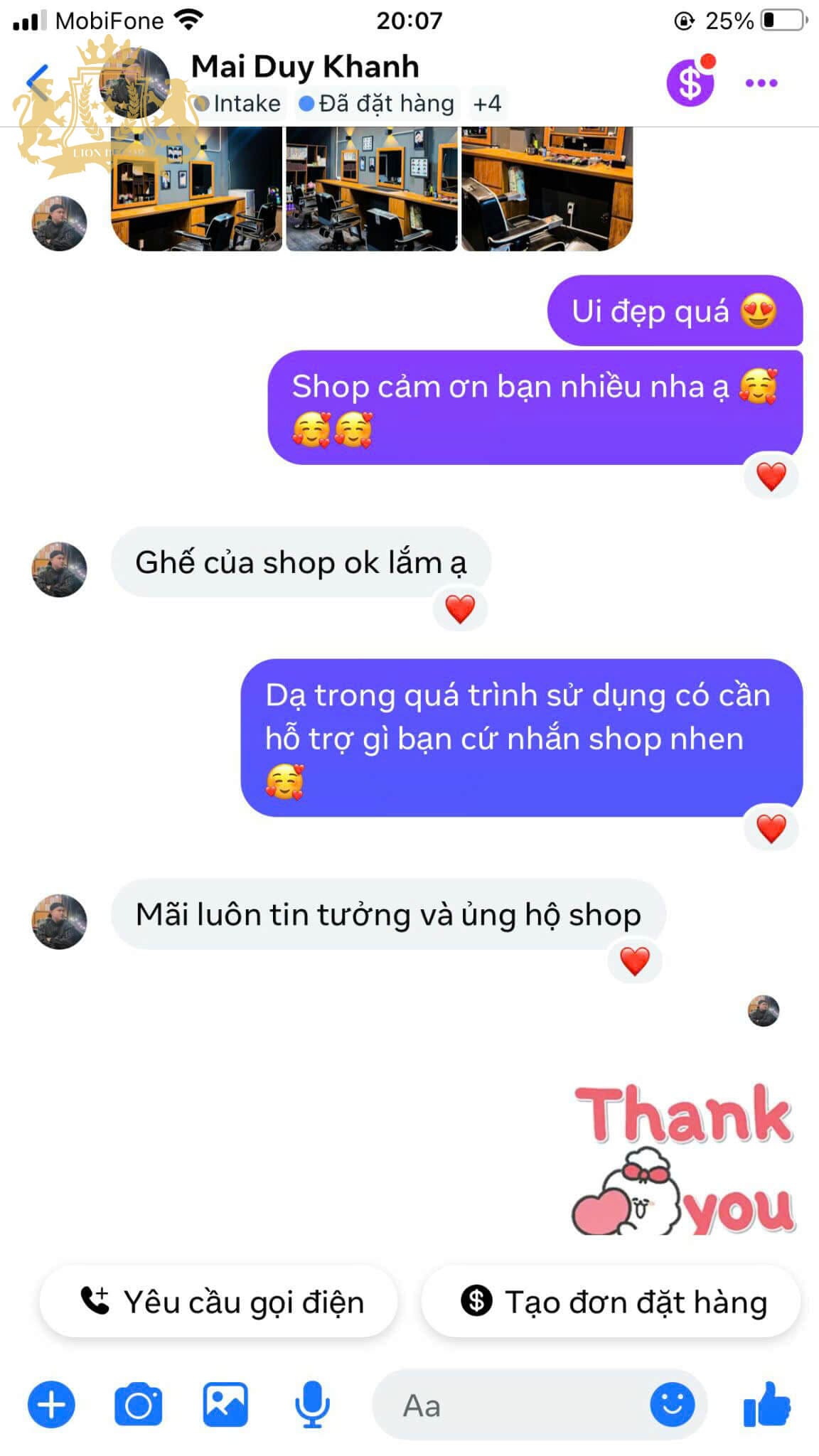 Feedback thực tế từ khách hàng sử dụng ghế barber cao cấp