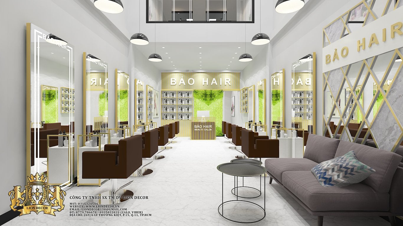 Lion Decor – Ghế Barber Cao Cấp | Ghế Cắt Tóc Nam – Nội Thất Barber Chuyên Nghiệp