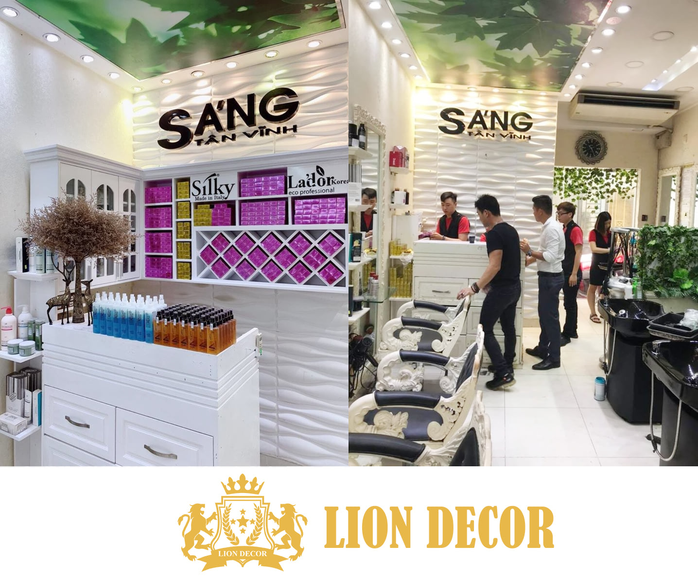 Lion Decor – Ghế Barber Cao Cấp | Ghế Cắt Tóc Nam – Nội Thất Barber Chuyên Nghiệp