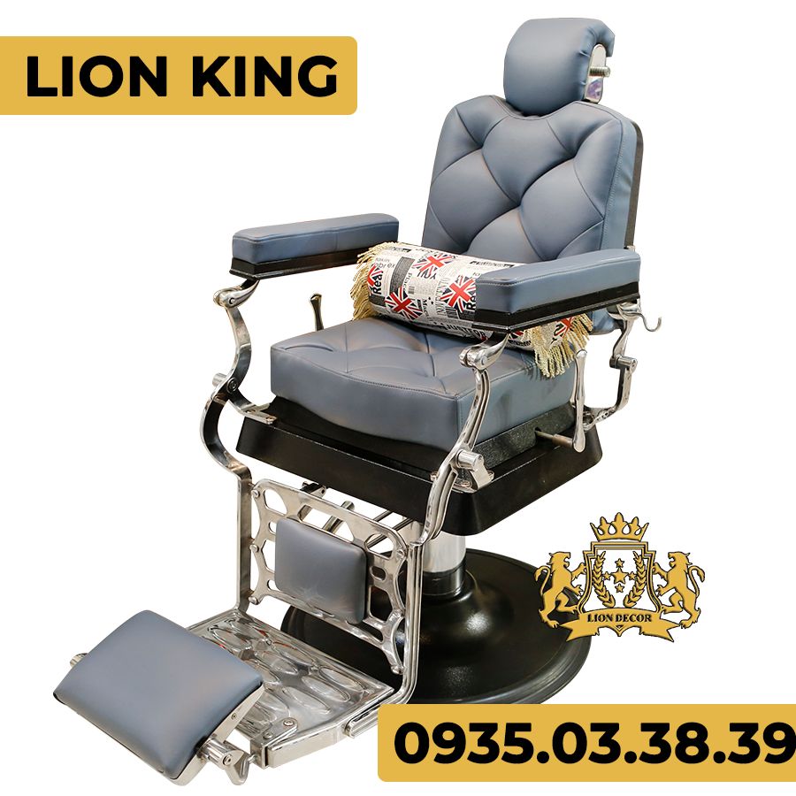 Lion Decor – Ghế Barber Cao Cấp | Ghế Cắt Tóc Nam – Nội Thất Barber Chuyên Nghiệp