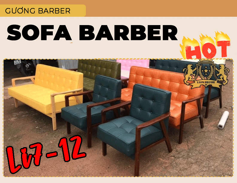 Lion Decor – Ghế Barber Cao Cấp | Ghế Cắt Tóc Nam – Nội Thất Barber Chuyên Nghiệp