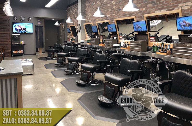 Lion Decor – Ghế Barber Cao Cấp | Ghế Cắt Tóc Nam – Nội Thất Barber Chuyên Nghiệp